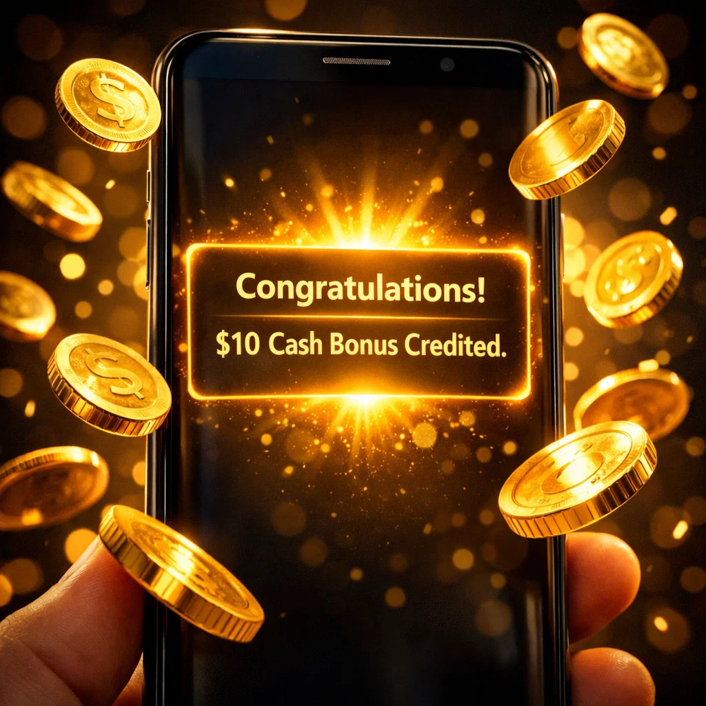 $10ボーナス画面